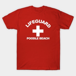 Poodle Beach Life Guard T-Shirt